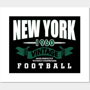 New York Pro Football - Vintage 1960 Posters and Art